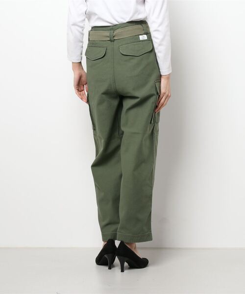 cepo（セポ）の「フレンチカーゴパンツ（その他パンツ・レディース・ベージュ/オリーブ・M/S）」の3枚目の写真