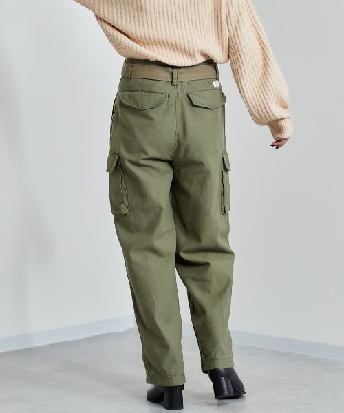 cepo（セポ）の「フレンチカーゴパンツ（その他パンツ・レディース・ベージュ/オリーブ・M/S）」の12枚目の写真