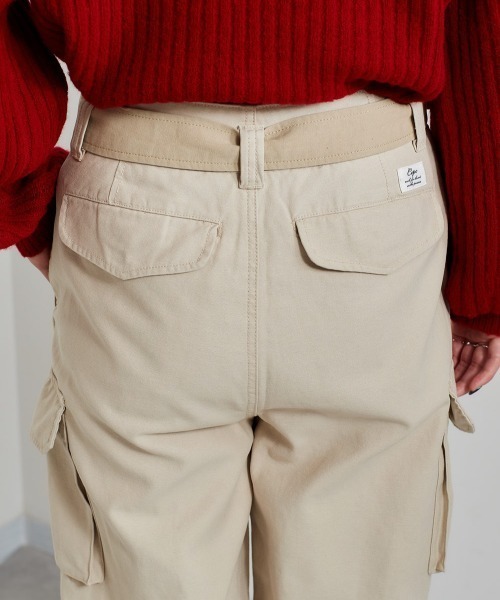 cepo（セポ）の「フレンチカーゴパンツ（その他パンツ・レディース・ベージュ/オリーブ・M/S）」の8枚目の写真