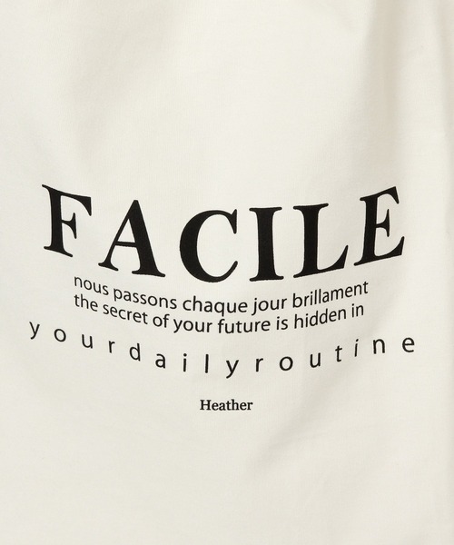 Heather（ヘザー）の「クリテハンドルトート　258188（トートバッグ・レディース・ホワイト×グリーン/ホワイト×ブラック/ブラック×ホワイト・ONE SIZE）」の7枚目の写真