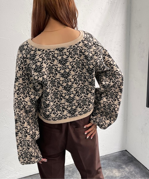 apres jour mignon(アプレジュールミニョン)の「ダマスク柄アンサンブル【ZOZOTOWN限定アイテム】(アンサンブル・レディース・ベージュ/ブラック系その他/グリーン系その他・X-LARGE/フリー)」の11枚目の写真
