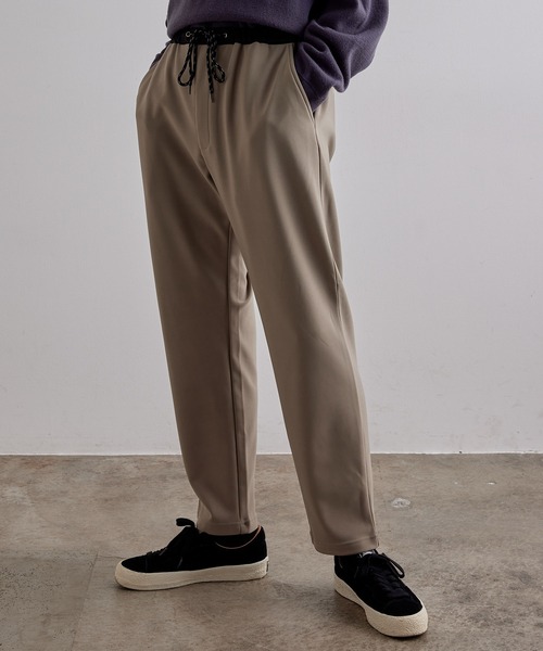 JUNRED（ジュンレッド）の「裏フリースボンディングパンツ（その他パンツ・メンズ・ネイビー/ブラック/ベージュ・LL/M/L）」の4枚目の写真