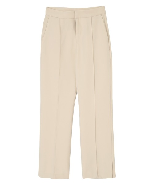 titivate（ティティベイト）の「裾ｽﾘｯﾄﾋﾟﾝﾀｯｸｾﾐﾌﾚｱﾊﾟﾝﾂ（その他パンツ・レディース・ネイビー/イエロー/ライトカーキ/ライトベージュ/ブラック/グレイッシュブルー・S/M/L）」の16枚目の写真