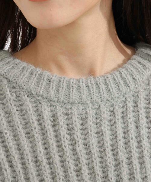 SHOO・LA・RUE（シューラルー）の「◆ふわふわニット（ニット/セーター・レディース・ライトグリーン/ナチュラル/ベビーピンク・00）」の17枚目の写真