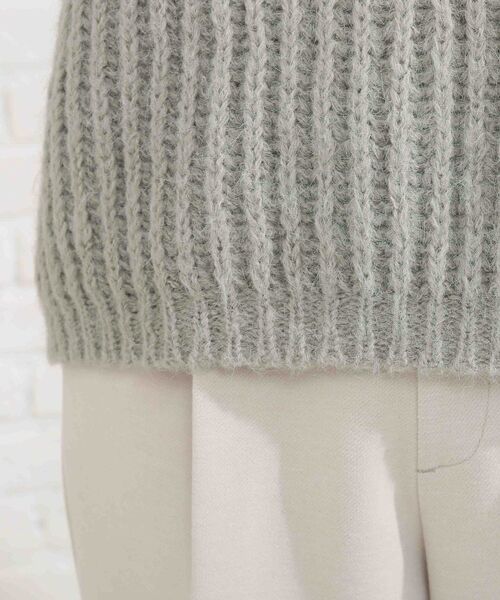 SHOO・LA・RUE（シューラルー）の「◆ふわふわニット（ニット/セーター・レディース・ライトグリーン/ナチュラル/ベビーピンク・00）」の9枚目の写真