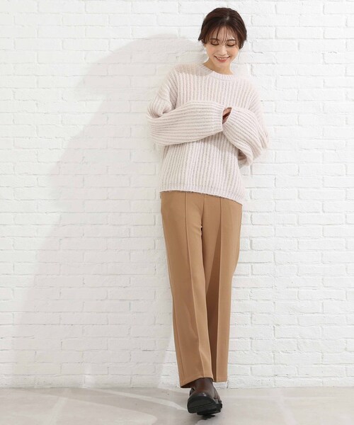 SHOO・LA・RUE（シューラルー）の「◆ふわふわニット（ニット/セーター・レディース・ライトグリーン/ナチュラル/ベビーピンク・00）」の15枚目の写真