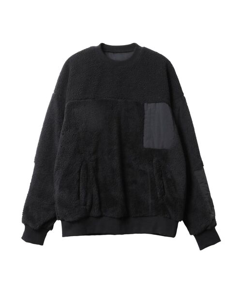 COTORICA（コトリカ）の「プードルボアスイッチプルオーバー（Tシャツ/カットソー・メンズ・ブラック/ベージュ/ブラウン・MEDIUM/LARGE）」の5枚目の写真