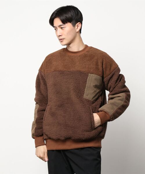 COTORICA（コトリカ）の「プードルボアスイッチプルオーバー（Tシャツ/カットソー・メンズ・ブラック/ベージュ/ブラウン・MEDIUM/LARGE）」の17枚目の写真