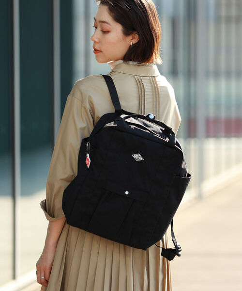 Ray BEAMS(レイビームス)の「【WEB限定】DANTON / CORDURA バックパック(バックパック/リュック・レディース・ブラック・ONE SIZE)」の3枚目の写真