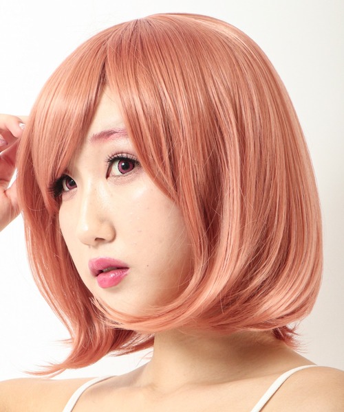FUNALIVE(ファンアライブ)の「耐熱 ショートボブ つむじ人工肌 フルウィッグ(ウィッグ・レディース・その他1/C/D/F/G/H/I/J/K/L/M/N/P/Q/R/S/T/U/X/W/Y/Z・FREE)」の11枚目の写真