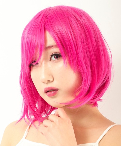 FUNALIVE(ファンアライブ)の「耐熱 ショートボブ つむじ人工肌 フルウィッグ(ウィッグ・レディース・その他1/C/D/F/G/H/I/J/K/L/M/N/P/Q/R/S/T/U/X/W/Y/Z・FREE)」の16枚目の写真