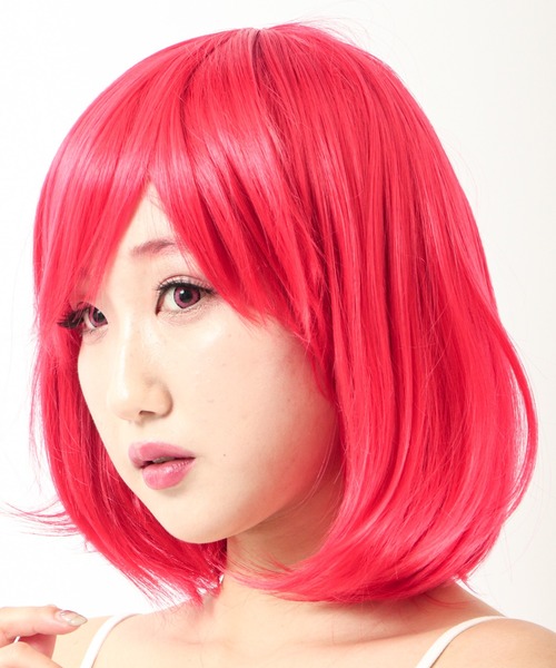 FUNALIVE(ファンアライブ)の「耐熱 ショートボブ つむじ人工肌 フルウィッグ(ウィッグ・レディース・その他1/C/D/F/G/H/I/J/K/L/M/N/P/Q/R/S/T/U/X/W/Y/Z・FREE)」の17枚目の写真