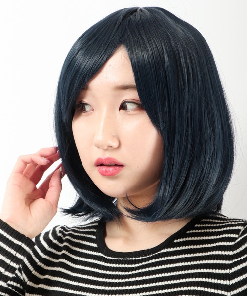 FUNALIVE(ファンアライブ)の「耐熱 ショートボブ つむじ人工肌 フルウィッグ(ウィッグ・レディース・その他1/C/D/F/G/H/I/J/K/L/M/N/P/Q/R/S/T/U/X/W/Y/Z・FREE)」の20枚目の写真