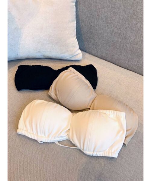 RESEXXY（リゼクシー）の「ベーシックブラトップ（キャミソール・レディース・ホワイト/ブラック/ベージュ・FREE）」の4枚目の写真