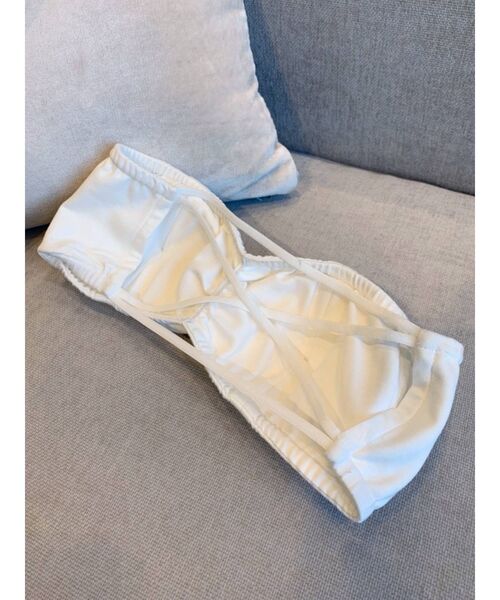 RESEXXY（リゼクシー）の「ベーシックブラトップ（キャミソール・レディース・ホワイト/ブラック/ベージュ・FREE）」の6枚目の写真