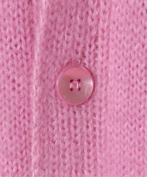 UNFOLLOW（アンフォロー）の「《追加》【FOLL / フォル】ベーシックへアリーカーディガン（カーディガン/ボレロ・メンズ・ブラック/ピンク/キャメル・2/3）」の19枚目の写真