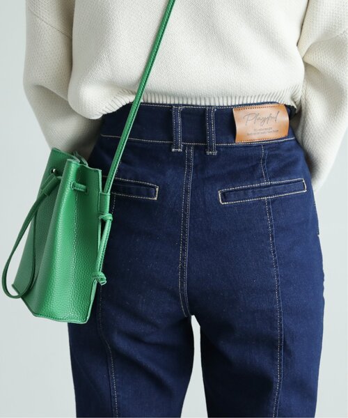RAY CASSIN(レイカズン)の「S/M展開 リラックスストレートヘムフリンジデニム(その他パンツ・レディース・ブラック/ベージュ/インディゴブルー・SMALL/MEDIUM)」の18枚目の写真
