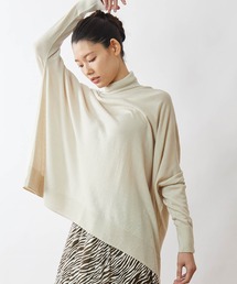 OUVRAGE CLASSE | ワイドタートルプルオーバー(ニット/セーター)