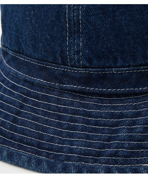 AZUL by moussy（アズールバイマウジー）の「DENIM METRO HAT/デニムメトロハット（ハット・メンズ・ブルー・FREE）」の5枚目の写真