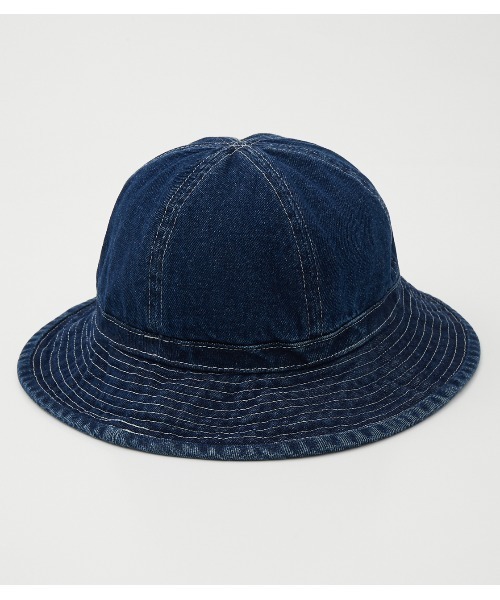AZUL by moussy（アズールバイマウジー）の「DENIM METRO HAT/デニムメトロハット（ハット・メンズ・ブルー・FREE）」の7枚目の写真