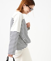 JOURNAL STANDARD | コットンボーダーワイドプルオーバー(Tシャツ/カットソー)