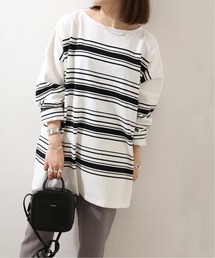JOURNAL STANDARD | コットンボーダーワイドプルオーバー(Tシャツ/カットソー)