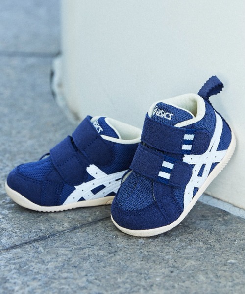 SUKUSUKU(スクスク)の「ASICS KIDS(アシックスキッズ)SUKU2(スクスク)アミュレ ファーストシューズ MS(スニーカー・キッズ・ネイビー・12.5cm/13.0cm/11.5cm/13.5cm/12.0cm)」の1枚目の写真
