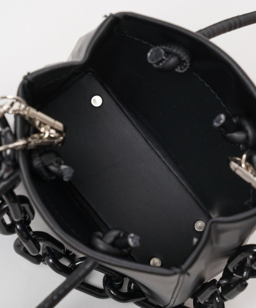 SPIRALGIRL（スパイラルガール）の「スクエアBAG（ショルダーバッグ・レディース・ホワイト/ブラック・FREE）」の10枚目の写真