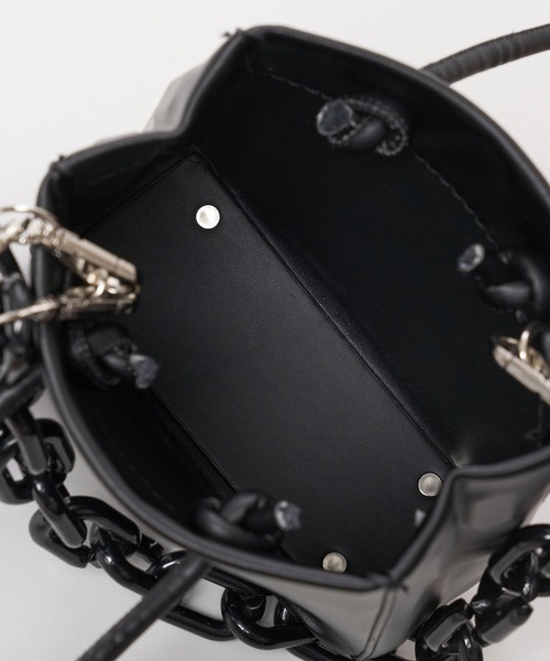 SPIRALGIRL（スパイラルガール）の「スクエアBAG（ショルダーバッグ・レディース・ホワイト/ブラック・FREE）」の16枚目の写真