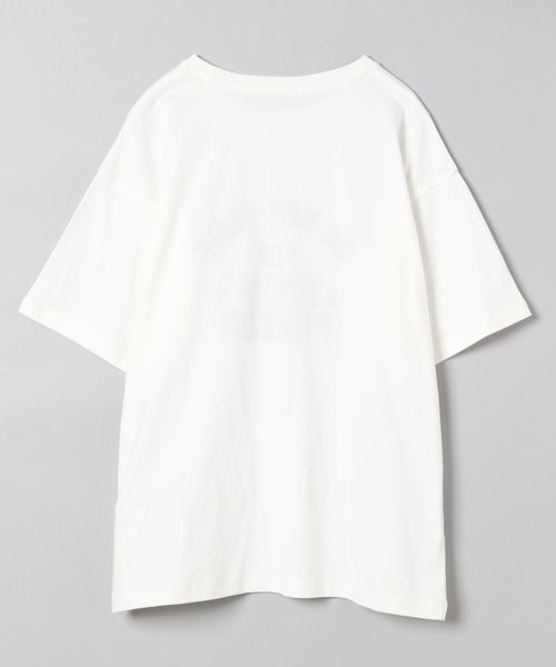 JEANASIS（ジーナシス）の「アソートカレッジTEE/273610（Tシャツ/カットソー・レディース・ホワイト/ピンク/ホワイト系その他/スミクロ・FREE）」の5枚目の写真