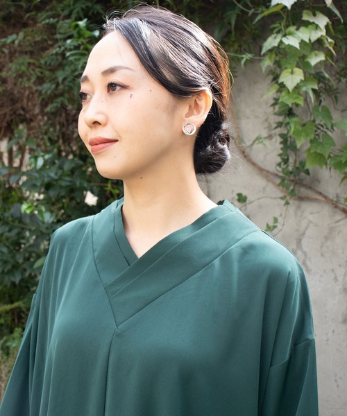 倭物やカヤ(ワモノヤカヤ)の「【倭物やカヤ】Shirakane Enishi 白金 縁イヤリング(イヤリング・レディース・その他1/その他2/その他3・FREE)」の11枚目の写真