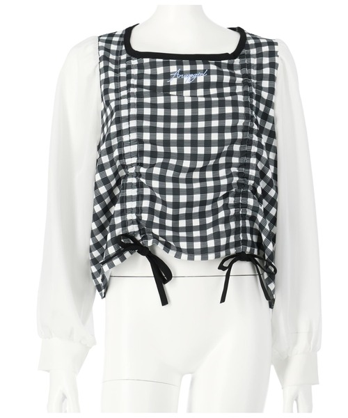 セール ドロスト袖シフォントップス Tシャツ カットソー Anap Girl アナップガール のファッション通販 Zozotown