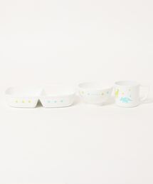 Ribbon hakka kid's（リボンハッカキッズ）の「オリジナル食器3点セット（食器）」
