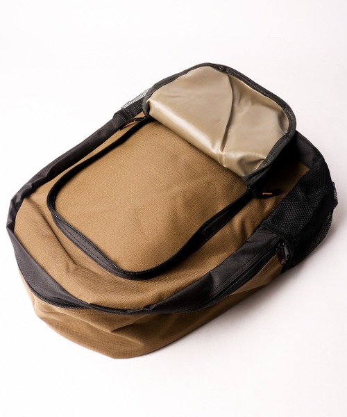 AMIACALVA バックパック リュックサック 大容量 ブラウン 多収納