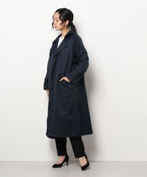 Samansa Mos2 | 【花粉ブロック】ゆるトレンチ風コート(トレンチコート)