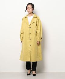 Samansa Mos2 | 【花粉ブロック】ゆるトレンチ風コート(トレンチコート)