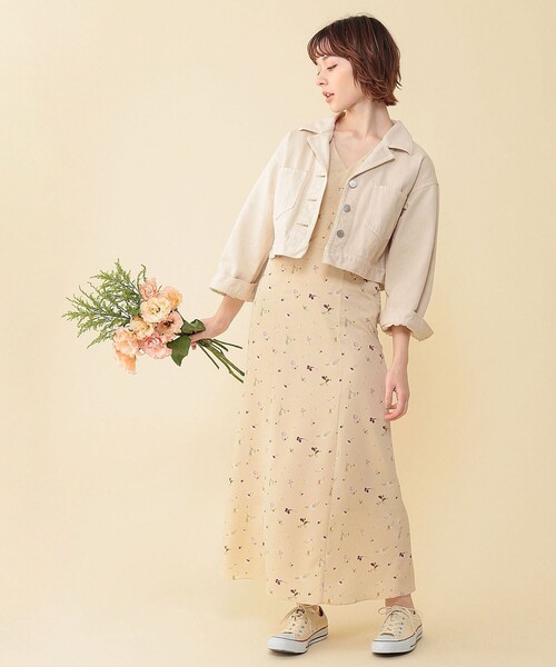 deicy 花柄ワンピース フラワー 春夏 デイシー ボタニカル deicy 花柄ワンピース フラワー 春夏 デイシー ボタニカル