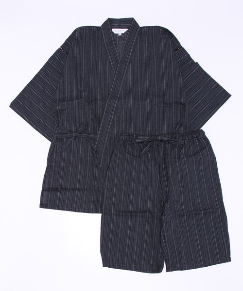 メンズ 綿麻甚平 S/M/L/LL/3L/4L（浴衣）｜KIMONOMACHI（キモノマチ）