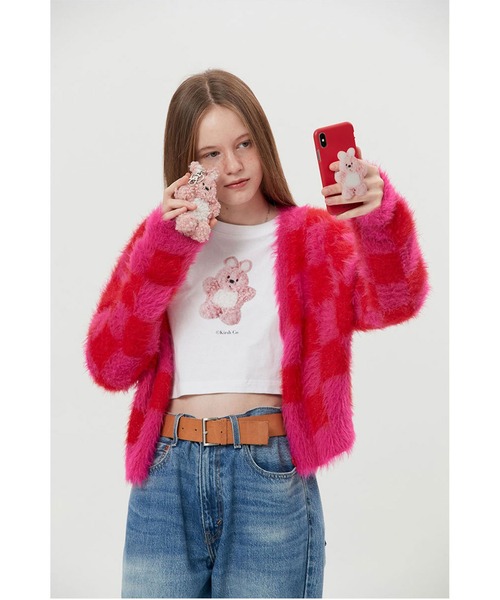 KIRSH(キルシー)の「KIRSH WITTY BUNNY GRIPTOK LS/キルシーウィッティバニーグリップトック(スマホグッズ・レディース・ピンク・ONE SIZE)」の8枚目の写真