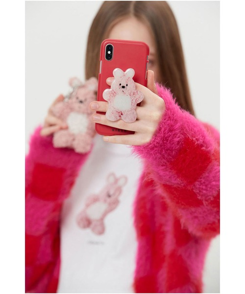 KIRSH(キルシー)の「KIRSH WITTY BUNNY GRIPTOK LS/キルシーウィッティバニーグリップトック(スマホグッズ・レディース・ピンク・ONE SIZE)」の5枚目の写真