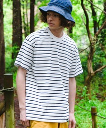 ヘビーオンス ボーダーTシャツ