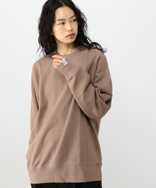 OFAKIND(オフアカインド)の「OFAKIND / BIGシルエットプルオーバー(Tシャツ/カットソー・レディース・オフホワイト/グレー/モカ・0/1/2)」の3枚目の写真