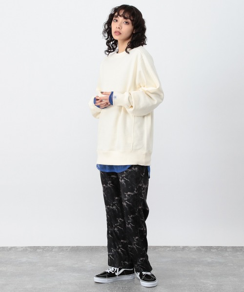 OFAKIND(オフアカインド)の「OFAKIND / BIGシルエットプルオーバー(Tシャツ/カットソー・レディース・オフホワイト/グレー/モカ・0/1/2)」の11枚目の写真