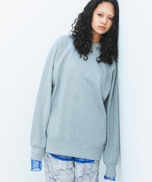 OFAKIND(オフアカインド)の「OFAKIND / BIGシルエットプルオーバー(Tシャツ/カットソー・レディース・オフホワイト/グレー/モカ・0/1/2)」の18枚目の写真
