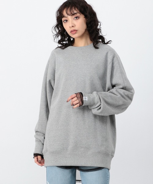OFAKIND(オフアカインド)の「OFAKIND / BIGシルエットプルオーバー(Tシャツ/カットソー・レディース・オフホワイト/グレー/モカ・0/1/2)」の4枚目の写真