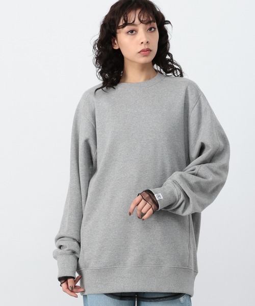 OFAKIND(オフアカインド)の「OFAKIND / BIGシルエットプルオーバー(Tシャツ/カットソー・レディース・オフホワイト/グレー/モカ・0/1/2)」の20枚目の写真