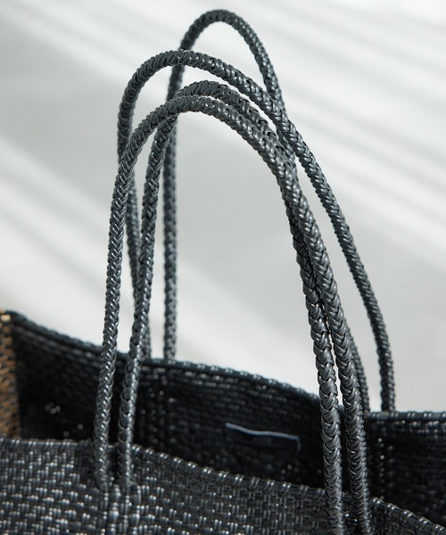 ROPE'(ロペ)の「メルカドトートA4バッグ(トートバッグ・レディース・ブラック/ホワイト・FREE)」の7枚目の写真