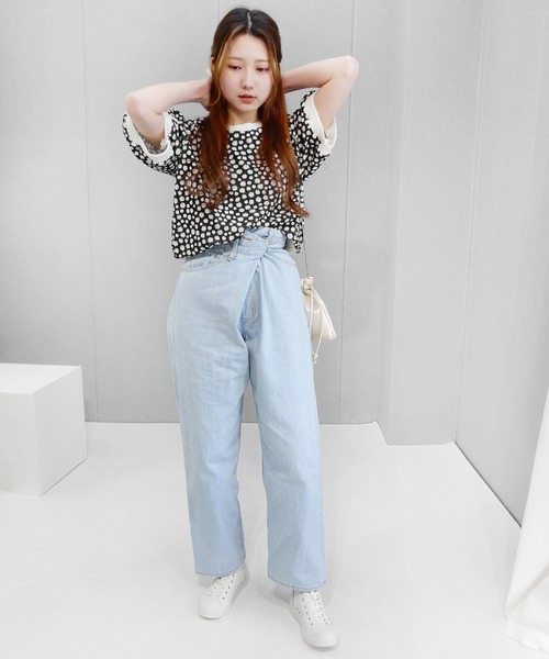 alala(アララ)の「キャンバスハイカットスニーカー ◇(スニーカー・レディース・アイボリー/ブラック・S/M/L/LL)」の12枚目の写真