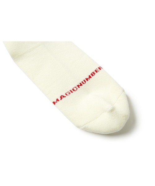 MAGIC NUMBER(マジック ナンバー)の「【MAGIC NUMBER】LIVIN' WELL SOCKS(ソックス/靴下・メンズ・ホワイト/ヘザーグレー・FREE)」の11枚目の写真