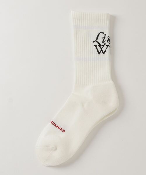 MAGIC NUMBER(マジック ナンバー)の「【MAGIC NUMBER】LIVIN' WELL SOCKS(ソックス/靴下・メンズ・ホワイト/ヘザーグレー・FREE)」の10枚目の写真